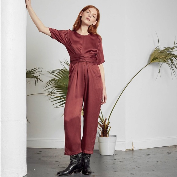 Paris Wrap Jumpsuit - Picture 1 of 3